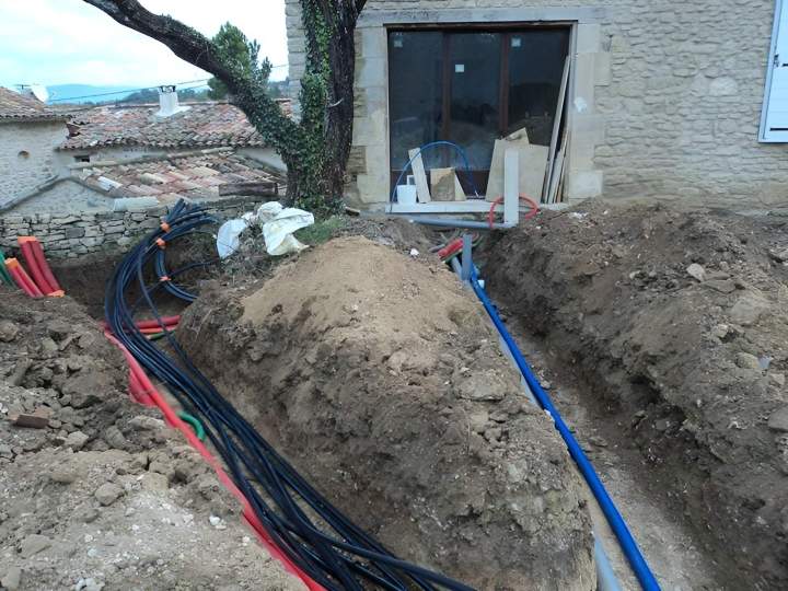Travaux de voirie Gordes